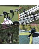 Комплект скоби с топчета за монтаж на брезент 10бр